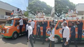 BJP Candidate Annamalai Draws Massive Crowds in Coimbatore
