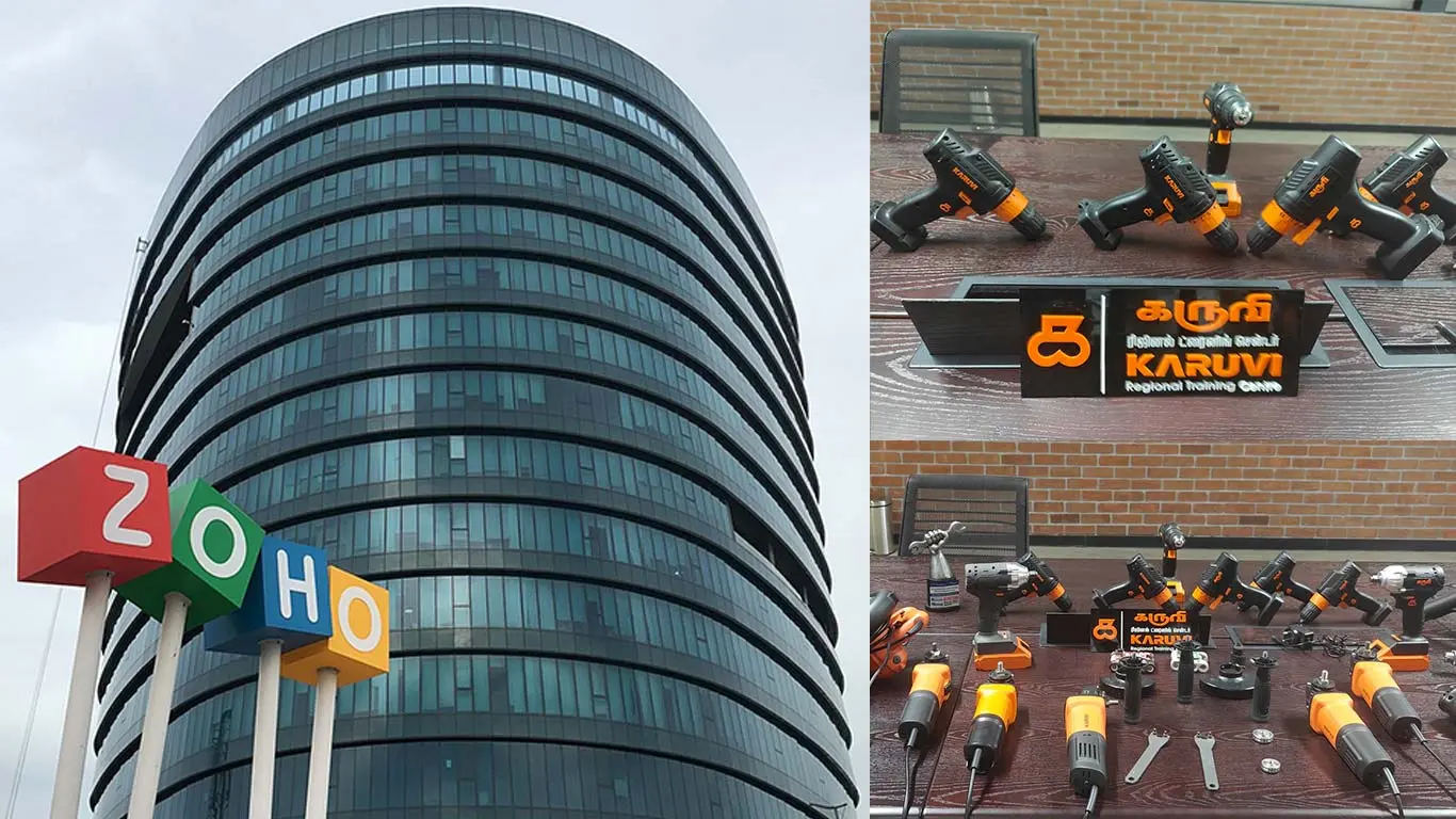 Zoho Founder Aims to Create Rural Jobs With Power Tools Venture Karuvi