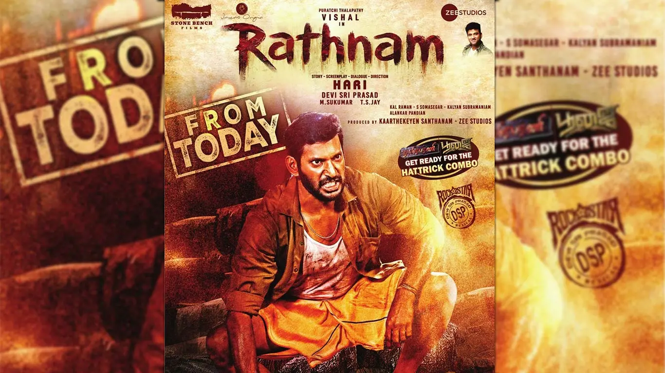 Rathnam Full Movie Starring Vishal And Priya Bhavani Shankar Review