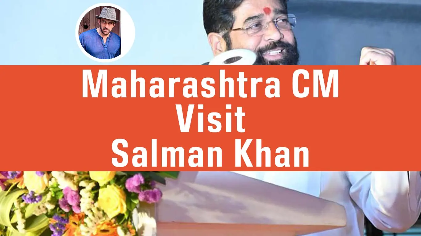 Salman Khan House Firing: Chief Minister Eknath Shinde Visit Khan