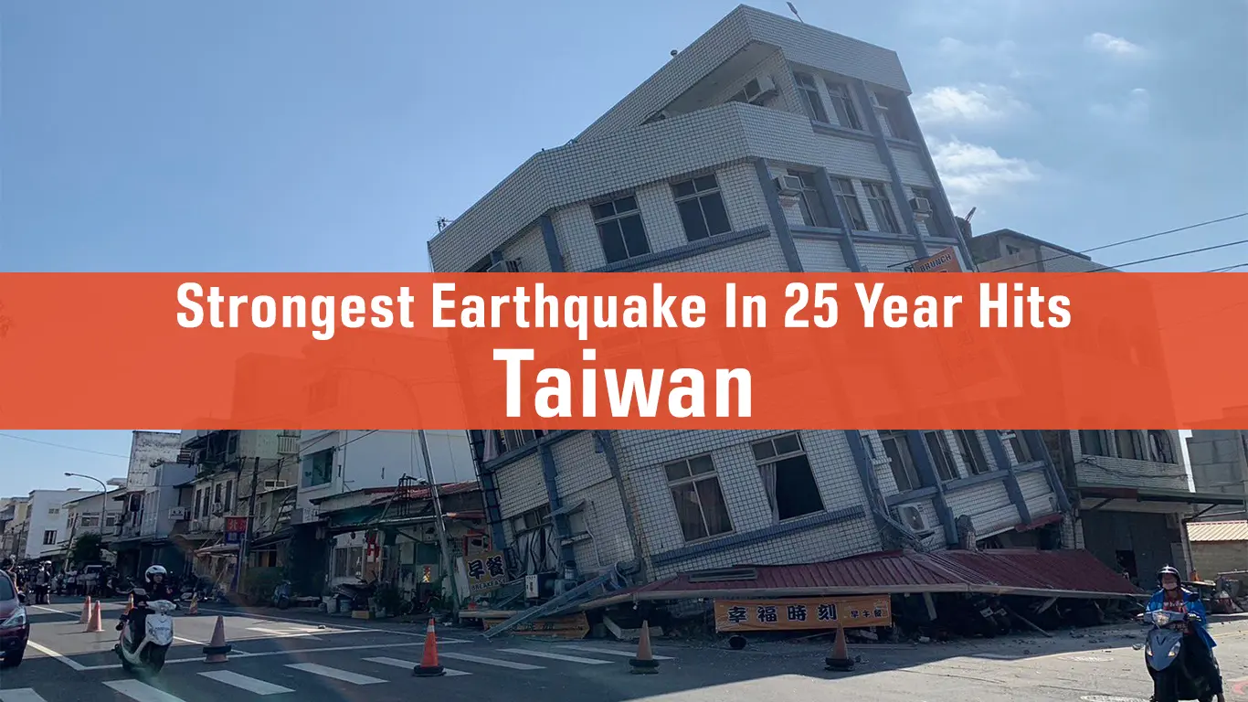 Taiwan Earthquake: 4 Dead and 60 Injured in Strongest Earthquake