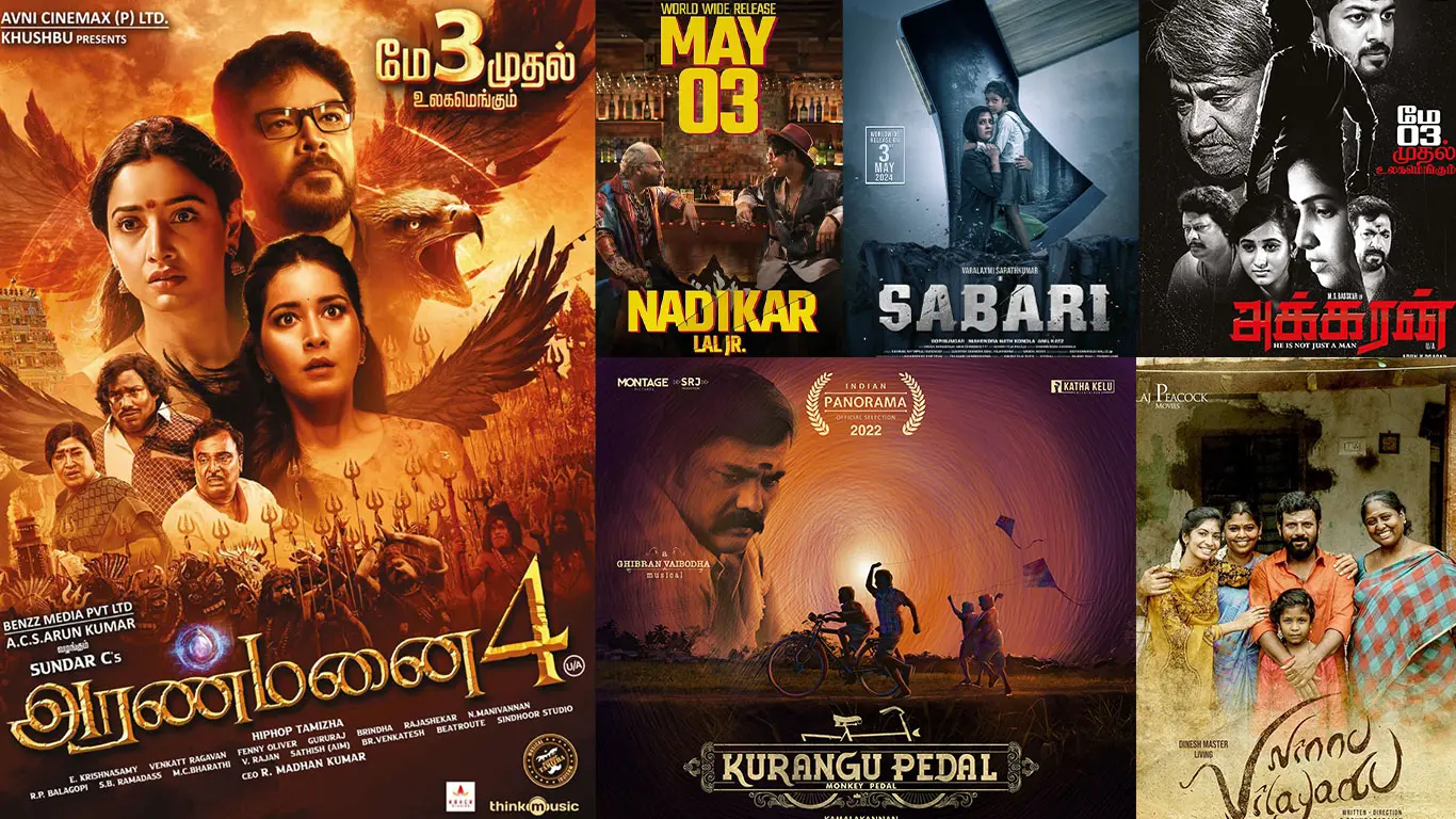 May 3, 2024 Theatre Release Tamil Movies List