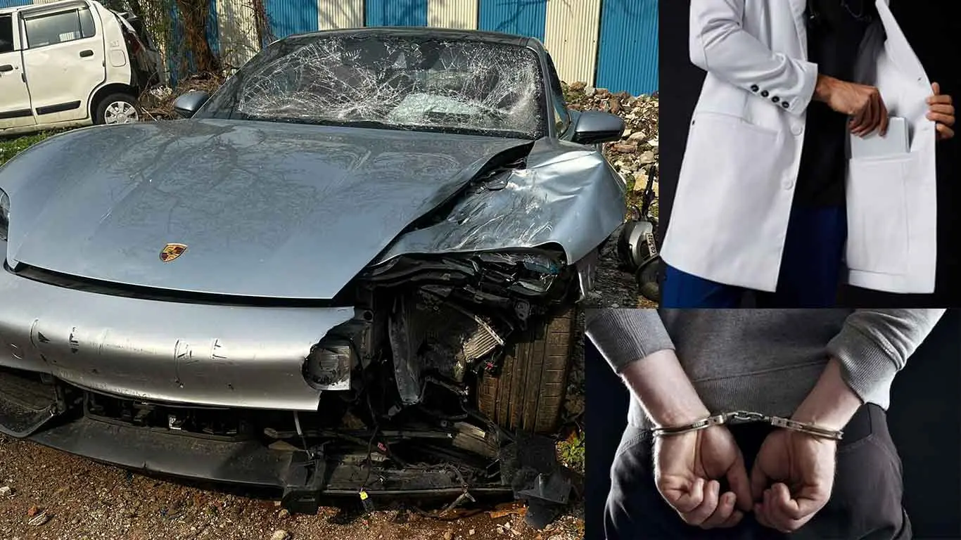 Pune Porsche Accident Case: 2 Doctors Arrested By Crime Branch