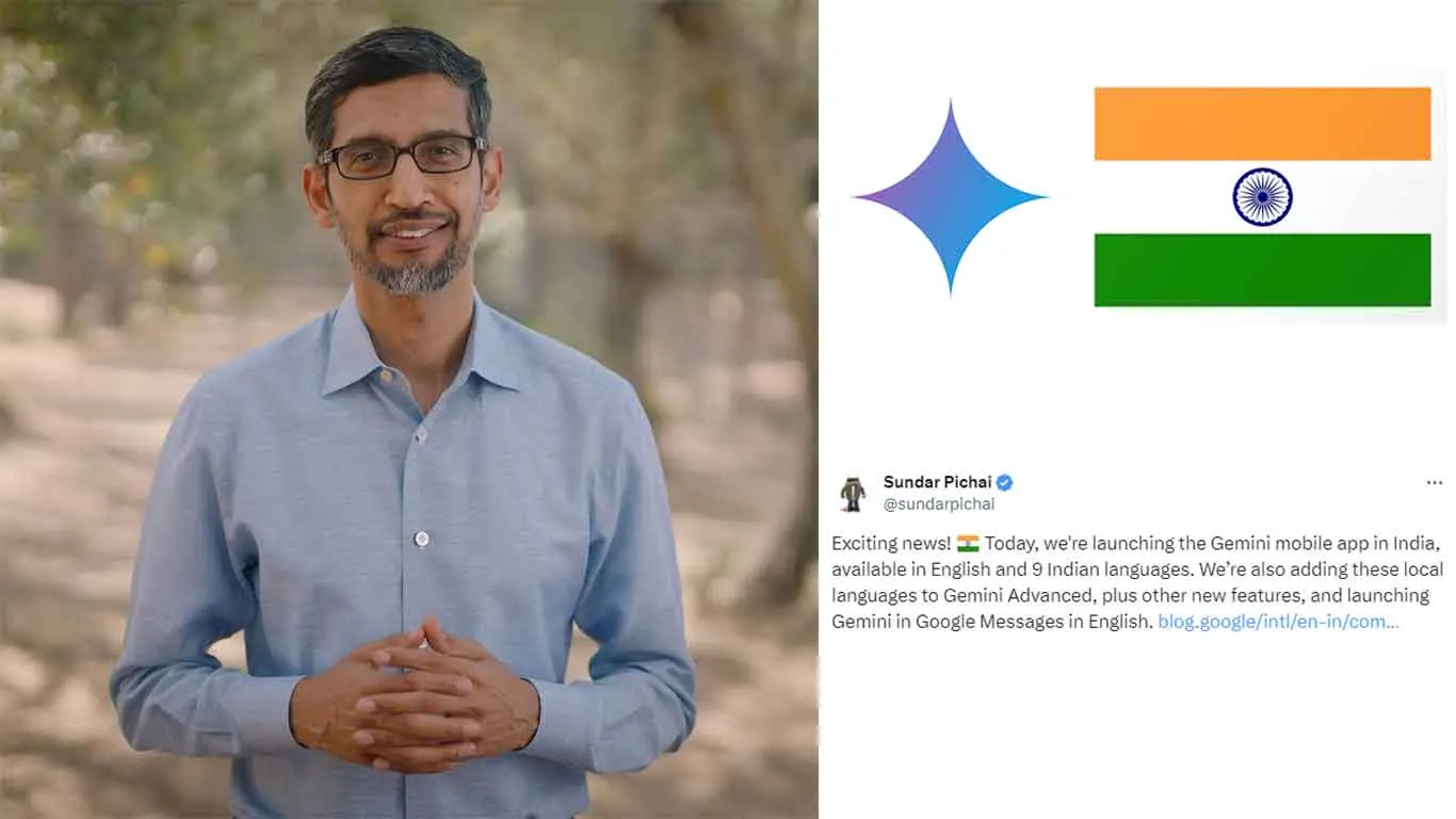Google Launch Gemini Mobile App In India With 9 local languages
