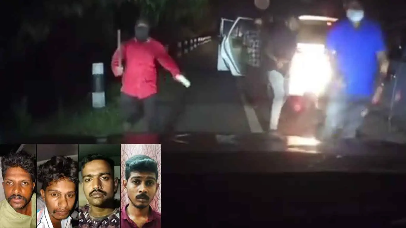 Coimbatore: Police Arrested 4 For Involving In Highway Robbery
