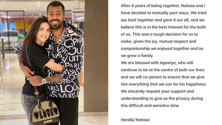 Hardik Pandya and Natasa Divorce Reason Triggers Questions