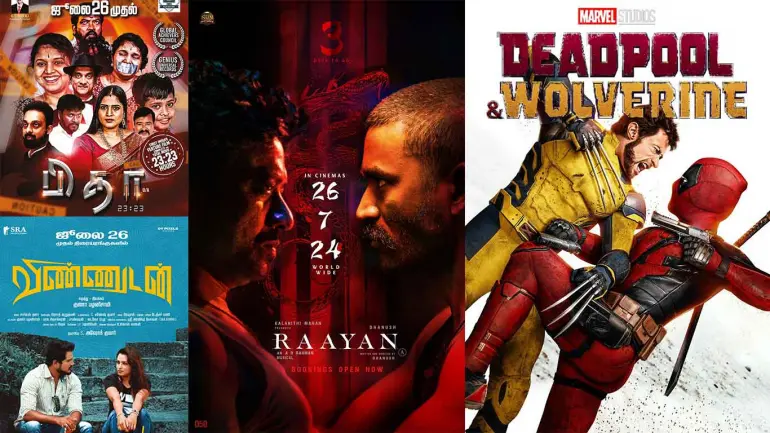 July 26, 2024 Theatre Release Tamil Movies List