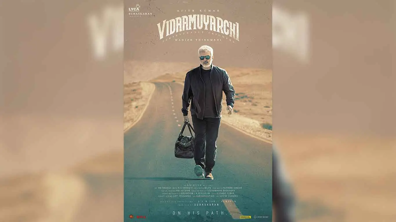 Vidaa Muyarchi First Look Reveals Ajith Role In The Movie?