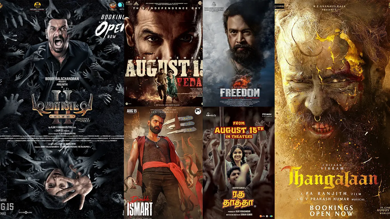 August 15, 2024 Theatre Release Tamil Movies List