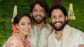 Naga Chaitanya And Sobhita Dhulipala Engagement Photos Trending