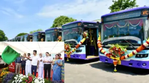 Chennai: Udhayanidhi Stalin Launches 58 Low Floored MTC Buses