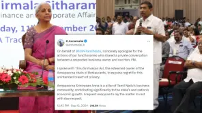 BJP Annamalai Regrets Leak of Annapoorna Owner Apology Video
