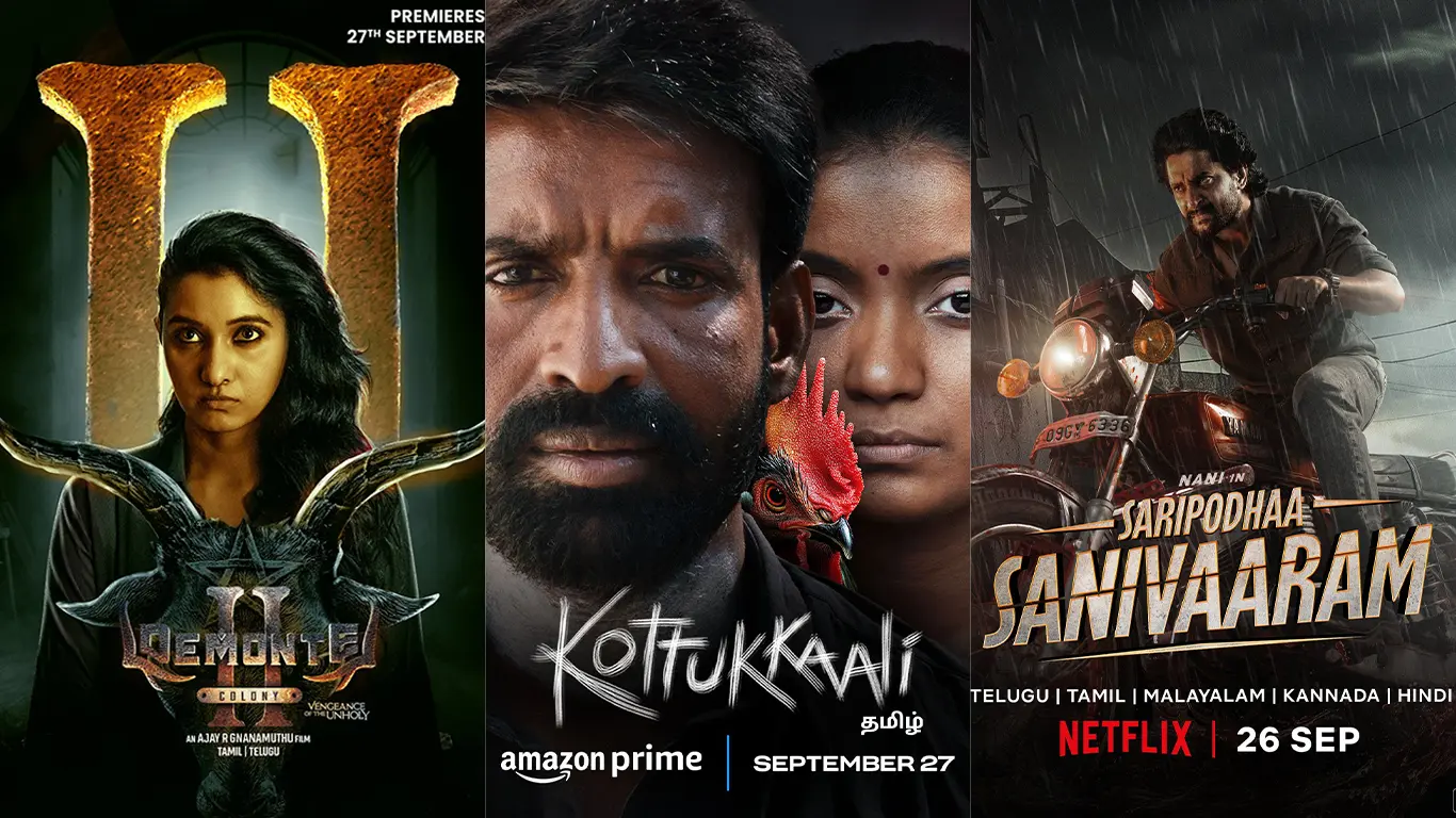 List Of OTT Release Tamil Movies September 27, 2024