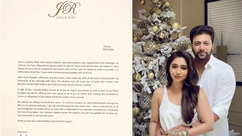 Actor Jayam Ravi And Aarti Divorced, Reason Shocks Fans