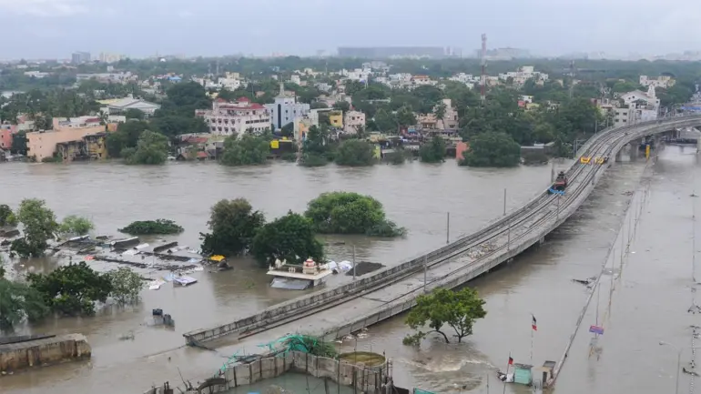 Chennai Rains: Low Pressure Move North And Subsidies Heavy Rain