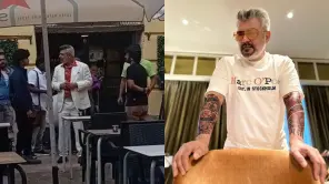 Ajith Kumar and His Wife Shalini Walks In Spain Viral Video