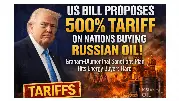500% Tariff Threat Looms Over India's Russian Oil Trade