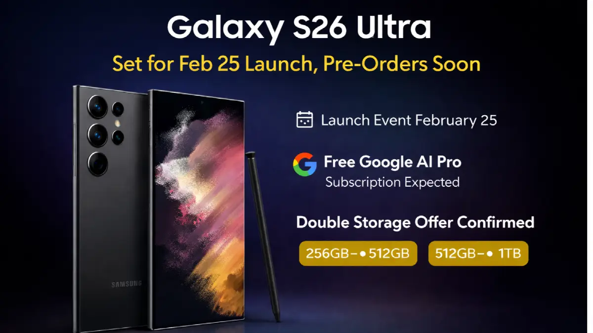 Samsung Galaxy S26: set for launch and pre-oder soon