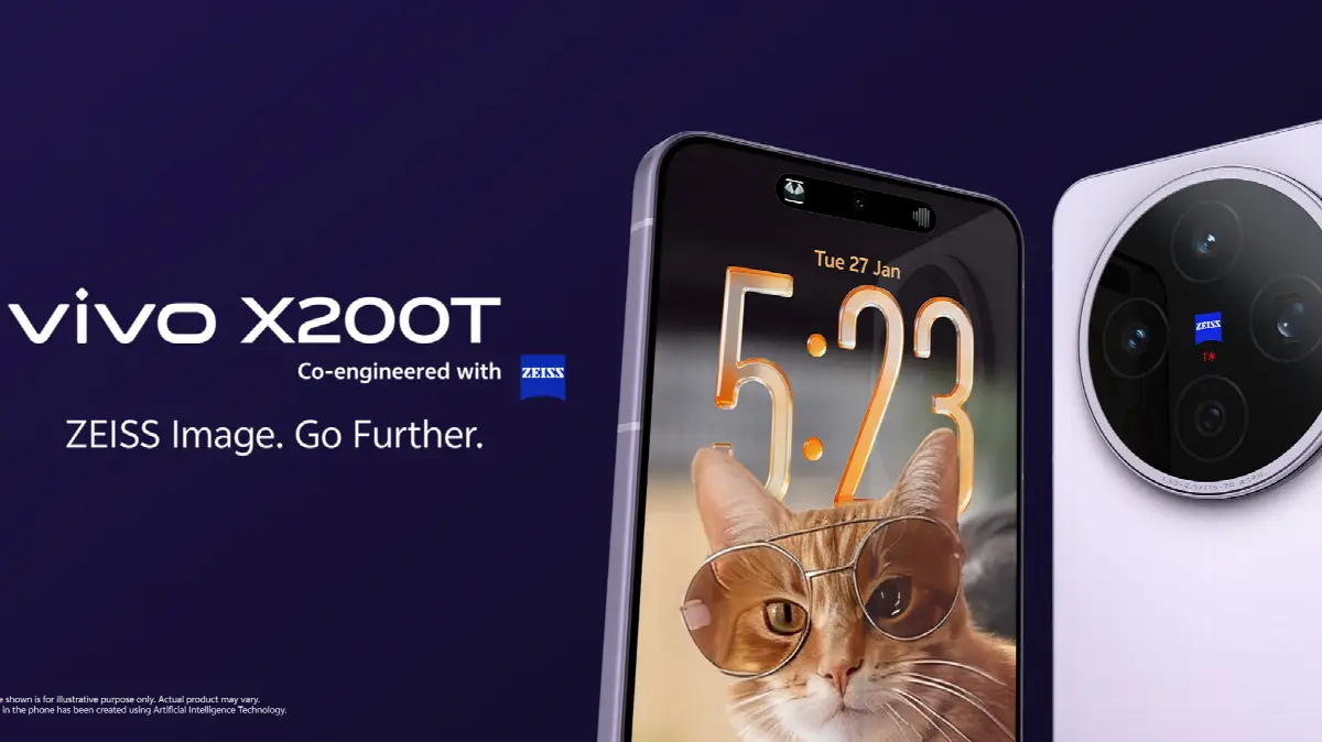 The image of Vivo X200T