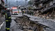 Strong Earthquake Hits M6.2 in Western Japan