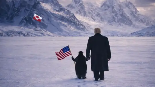 Trump, a penguin and Greenland: symbolism sparks questions
