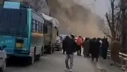 Landslide Blocks NH-1 in North Kashmir, Traffic Hampered