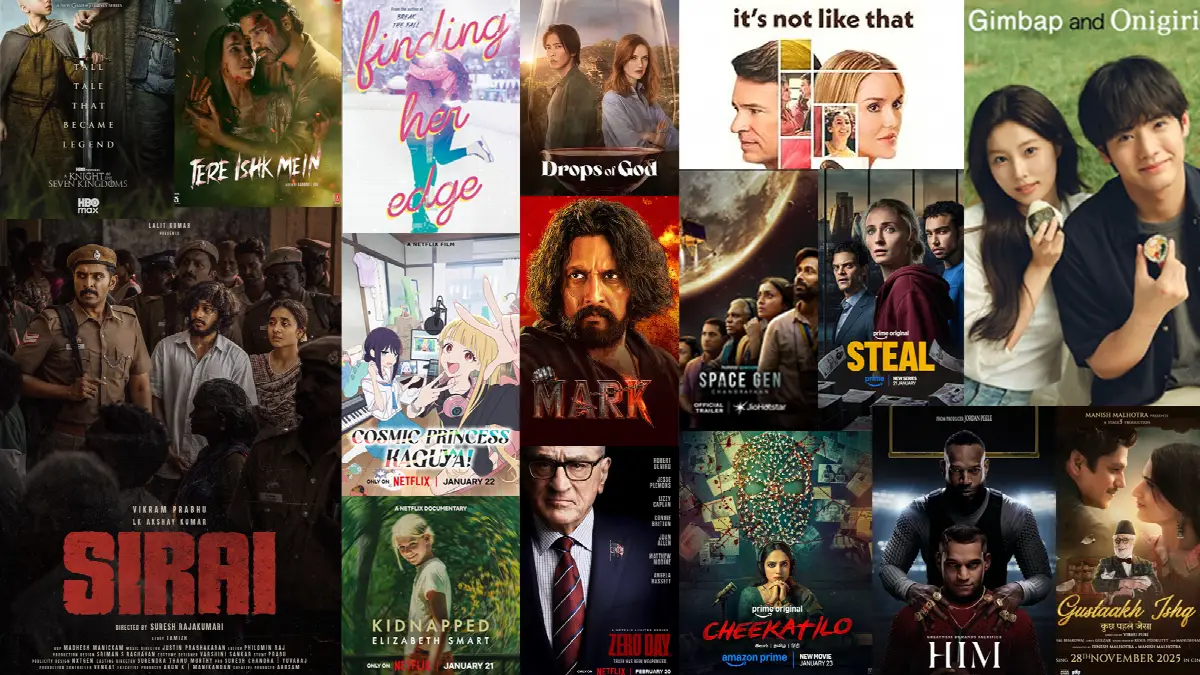 OTT Releases This Week: Movies & Series to Watch in January