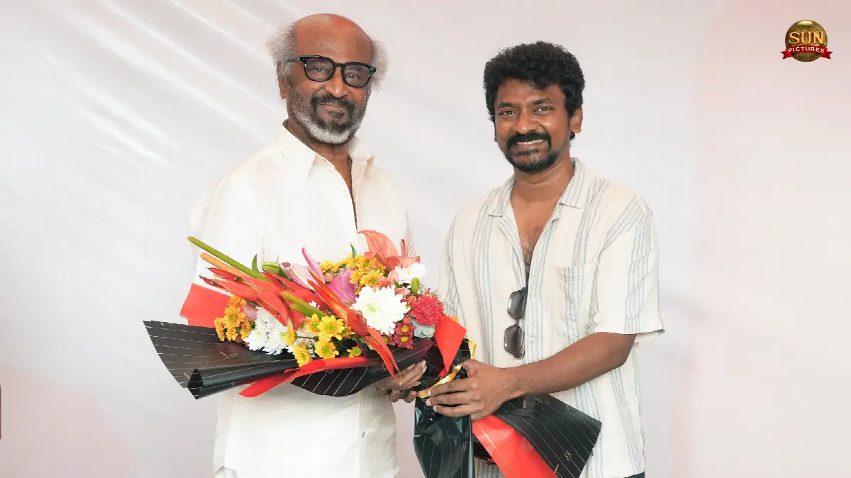 Director Nelson with Superstar Rajinikanth