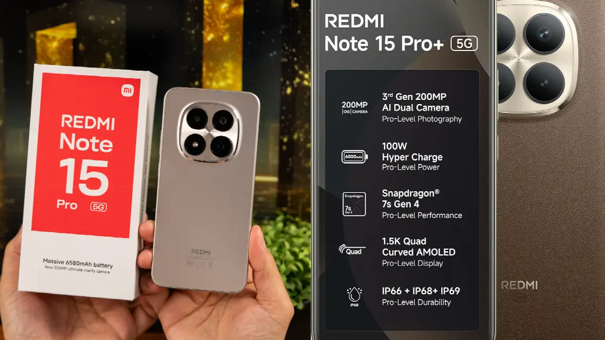 Redmi Note 15 Pro Series Debuts in India With 200MP Camera