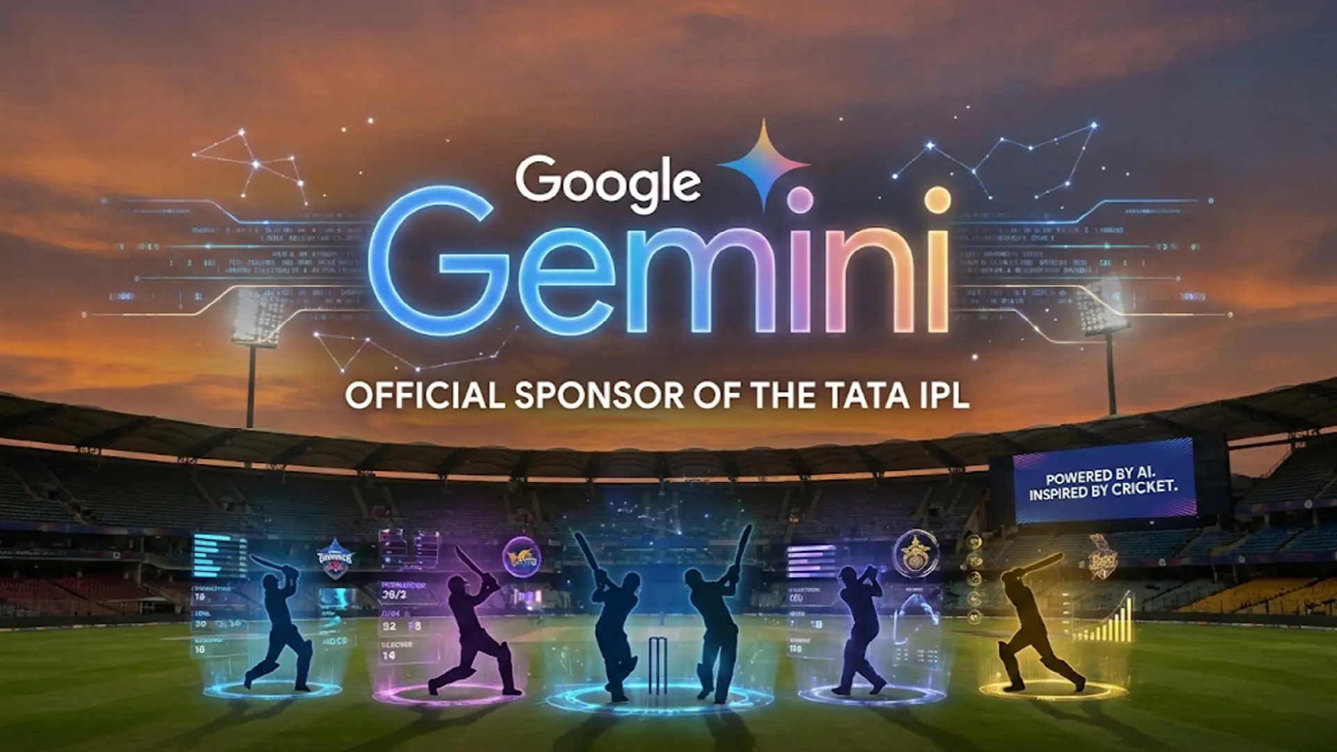 Goole Gemini Sponsor IPL for three years