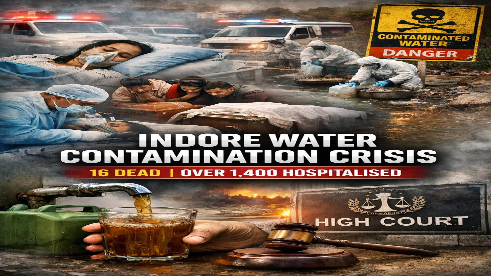 Water contamination in Indore