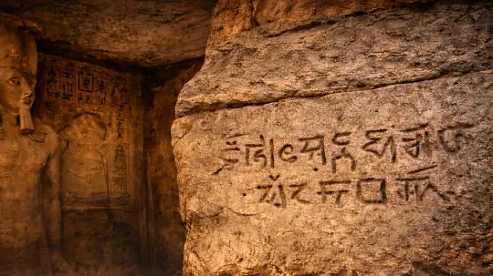 Ancient Tamil Brahmi scripts found in Egypt tomb