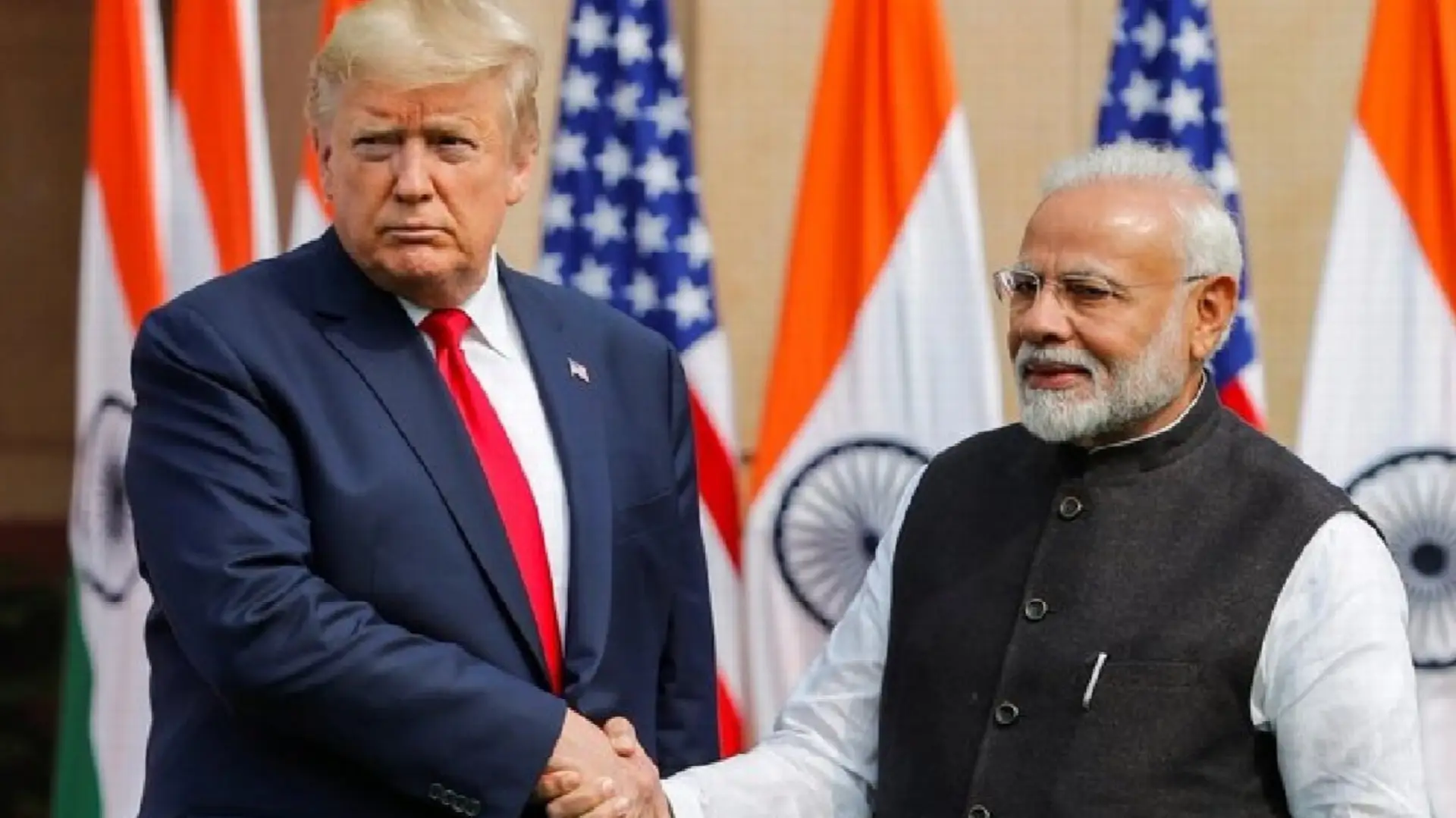 PM Modi and President Trump negotiate the trade deal