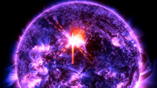 NASA Space Alerts posted on X, the strong solar flares on Feb 04
