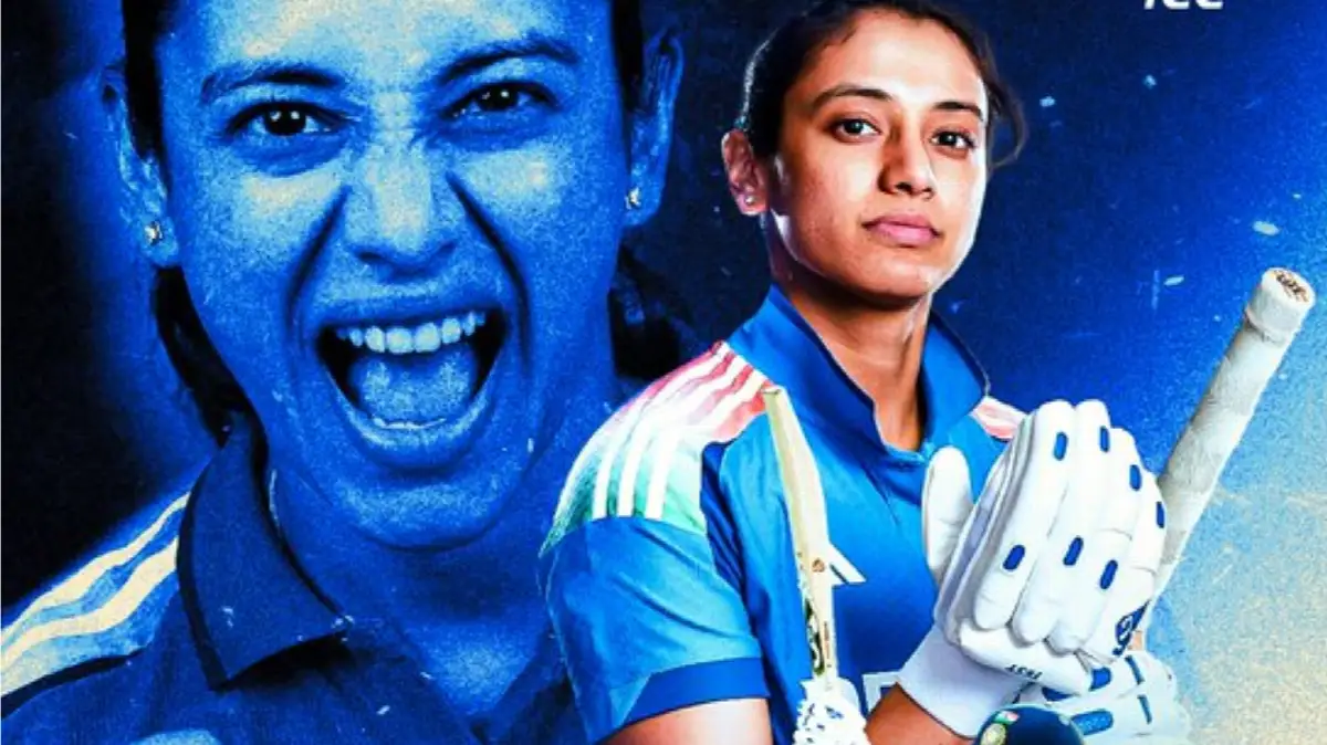Smriti Mandhana, No.1 ODI batter in ICC rankings