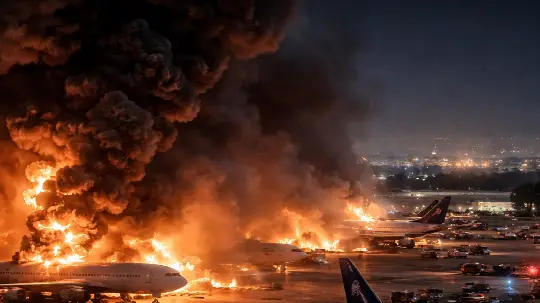 Tehran Mehrabad Airport Strikes