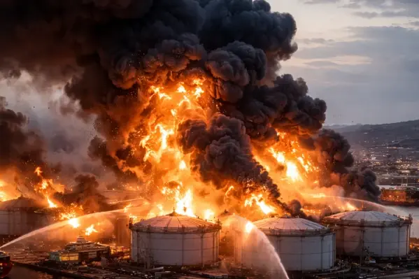 Drone Strike Sparks Fire at Oman's Salalah Port as Gulf Tensions Escalate