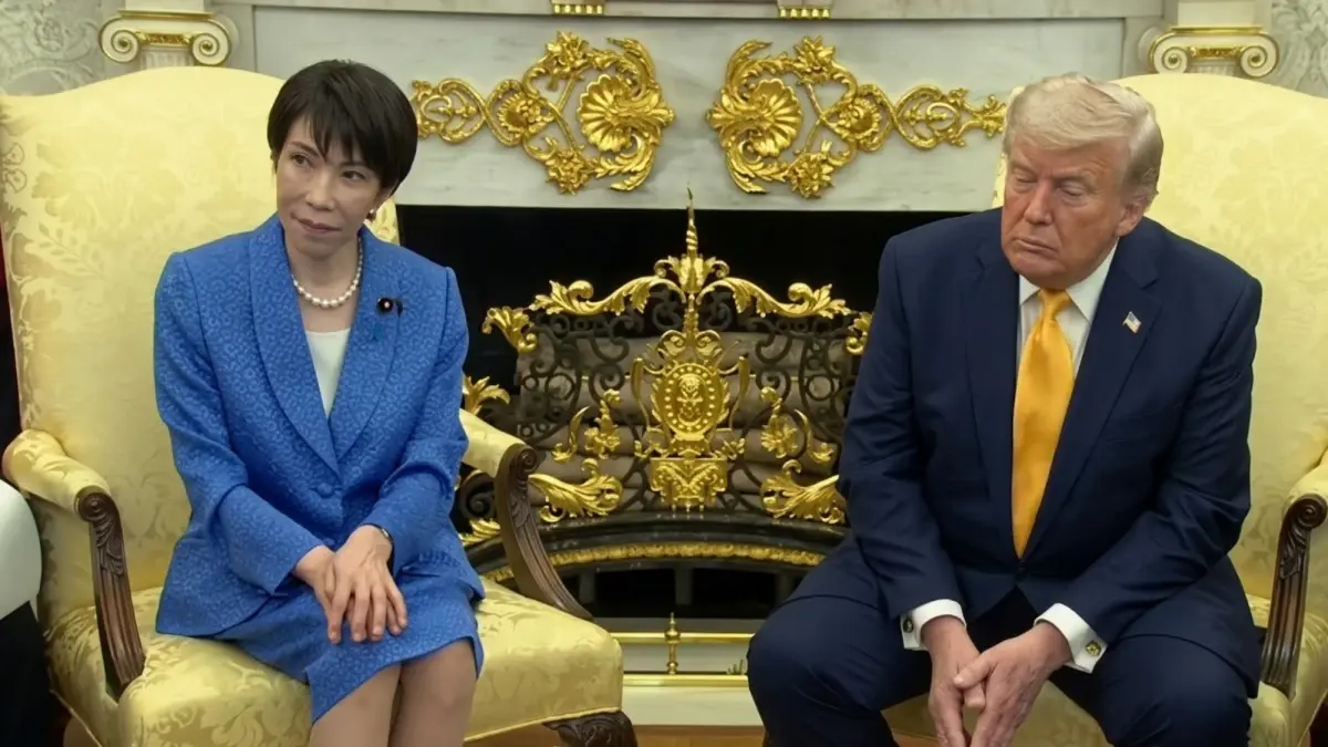 US President Trump, Japan PM Takaichi