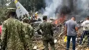 A Colombian Air Force plane crashed, 66 people were killed on March 23