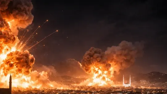 US Strikes Iranian Ammunition Depot in Isfahan; Drone Shot Down