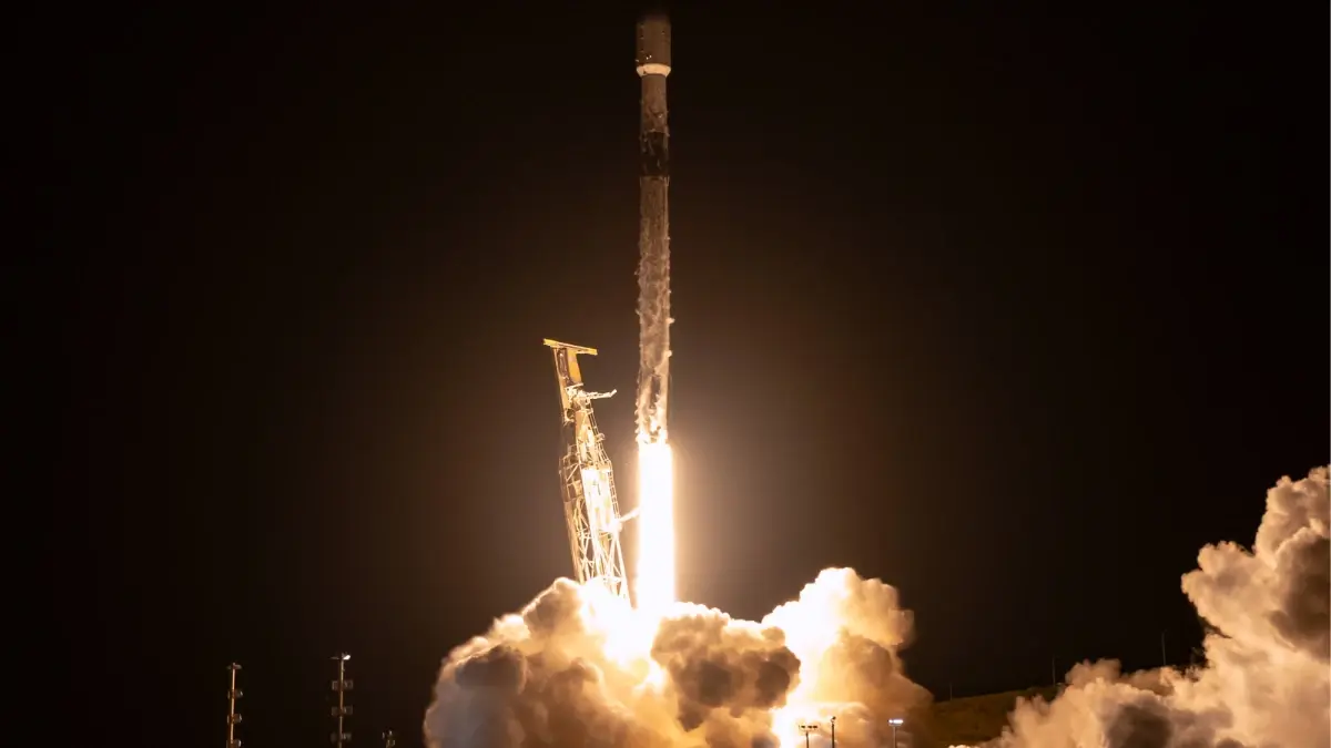Space X launched Falcon 9