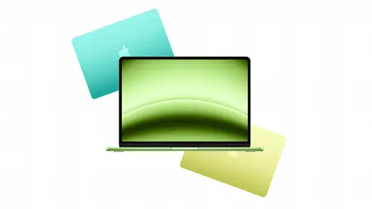 The available colors of the all new MacBook Air M5