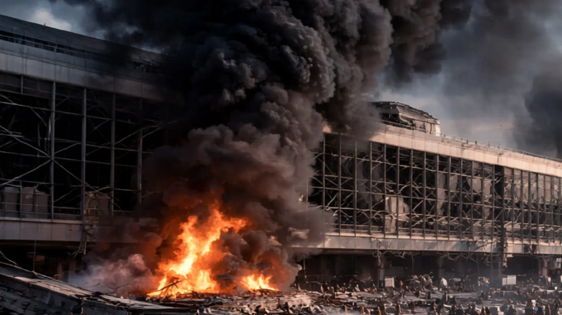 AI image of explosion