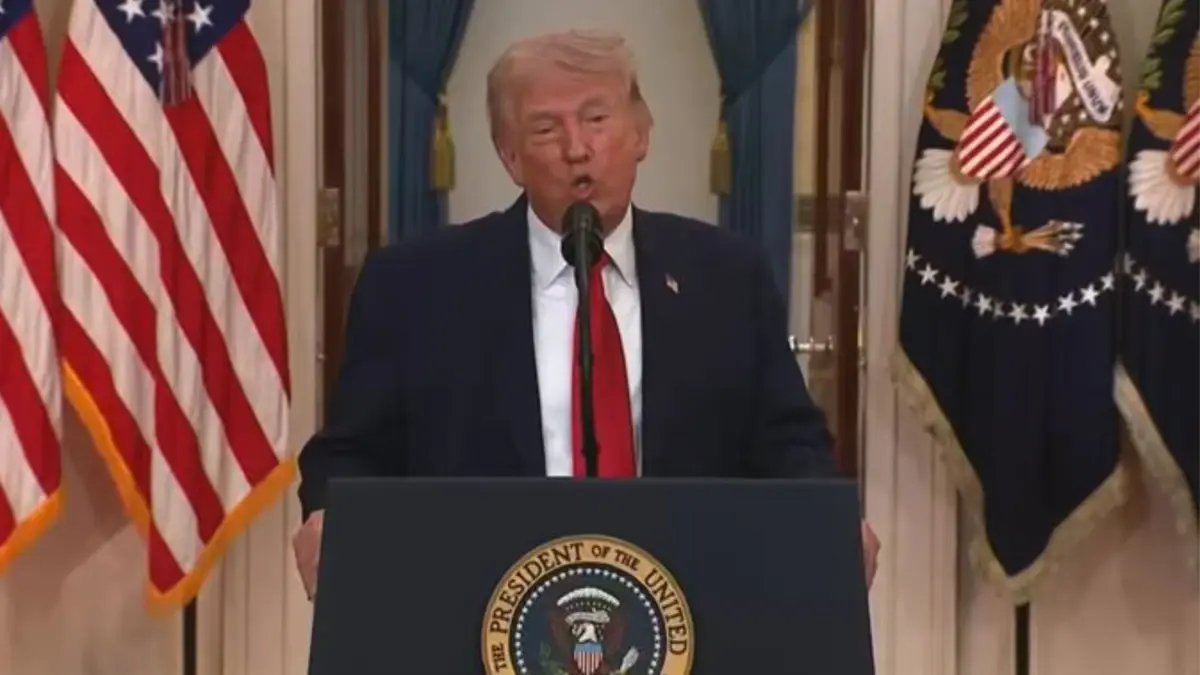 Trump about Iran war military goal achieved