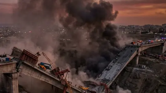 Deadly Strike on Karaj Bridge: Eight Killed as Trump Warns Iran of More Attacks