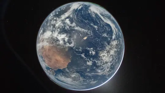 Artemis II Astronauts Capture mesmerizing First Colour Image of Earth