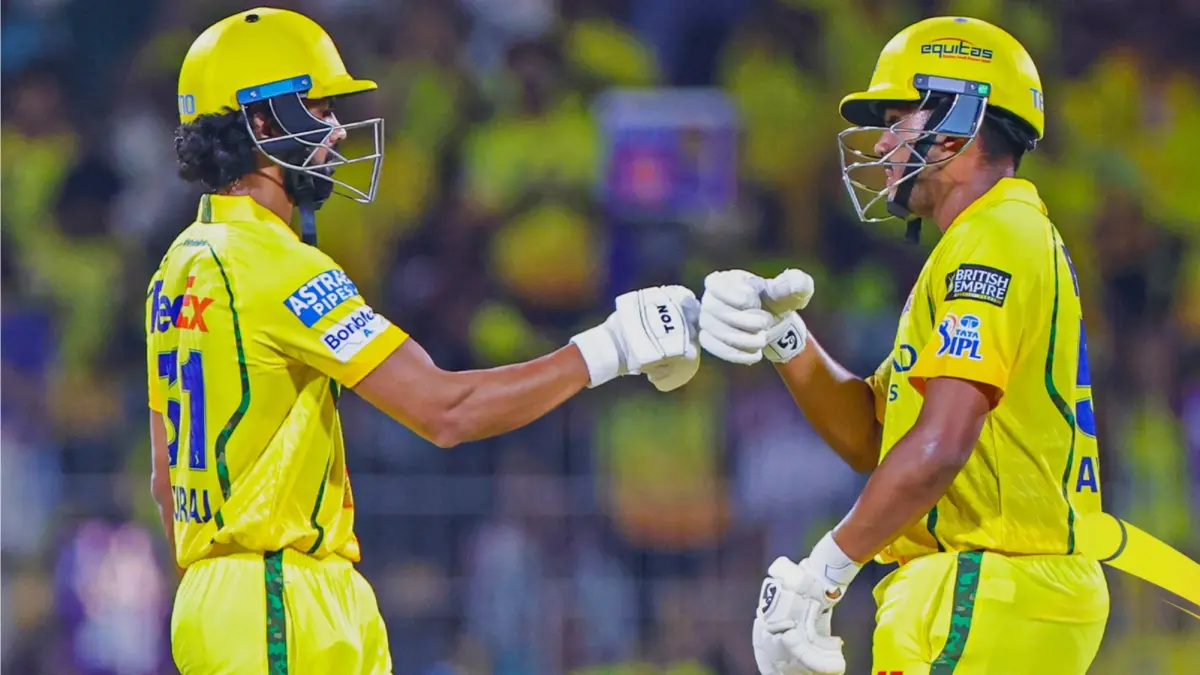 Chennai Super Kings double defeat in IPL
