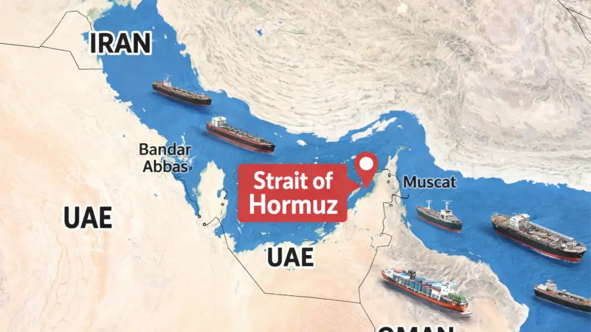 Iran shuts Strait of Hormuz