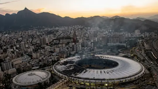 Fire Erupts at Famous Olympic Venue "Rio de Janeiro"