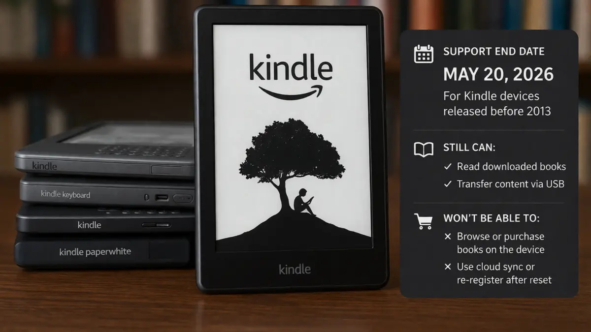 Kindle stopped models before 2013